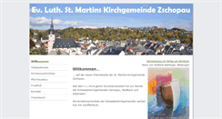 Desktop Screenshot of kirche-zschopau.de